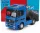 Welly - MERCEDES BENZ ACTROS 1857 TRACTOR TRUCK 2-ASSI 1998 BLUE