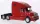 Welly - Freightliner Columbia red 1:32