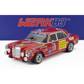   Werk 83 - MERCEDES BENZ 300 SEL 6.8 TEAM MERCEDES AMG N 11 24h PAUL RICARD 1971 HANS HEYER - CLEMENS SCHICKENTANZ RED