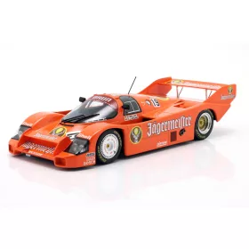   Werk 83 - PORSCHE 956B JAGERMEISTER TEAM BRUN MOTORSPORT N 19 WINNER 1000km IMOLA 1984 HANS JOACHIM STUCK - STEFAN BELLOF ORANGE