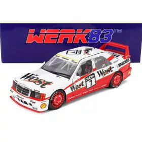   Werk 83 - MERCEDES BENZ 190E EVO II 2.5 16V N 7 DTM SEASON 1991 KURT THIIM WHITE RED