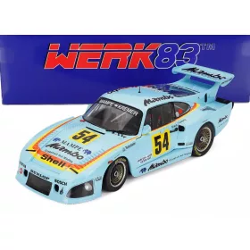   Werk 83 - PORSCHE 935 K3 TEAM MAMBO N 24 CHAMPION DRM SEASON 1979 KLAUS LUDWIG LIGHT BLUE