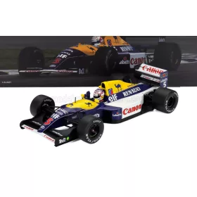   Werk 83 - WILLIAMS F1  FW14 RENAULT N 5 WORLD CHAMPION WINNER BRITISH GP 1991 NIGEL MANSELL BLUE YELLOW WHITE