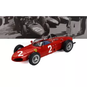   Werk 83 - FERRARI F1  156 SHARKNOSE N 2 WORLD CHAMPION WINNER MONZA ITALY GP 1961 PHIL HILL RED
