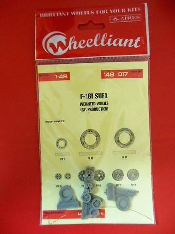 Wheelliant - F-16I Sufa Weighted Wheels(Gy Produktion For Hasegawa