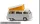 Wiking - VW T2b Campingbus hellgrey/orange 1972