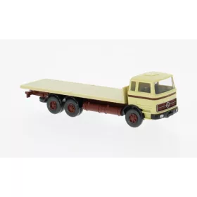Wiking - Mercedes Flachpritschen beige/dunkelrot 1963
