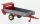 Wiking - Fortuna Stalldung-Breitstreuer, silber/rot, 1949, 1:87