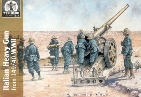 Waterloo 1815 - Italian Heavy Gun 149/40 W/Serv.