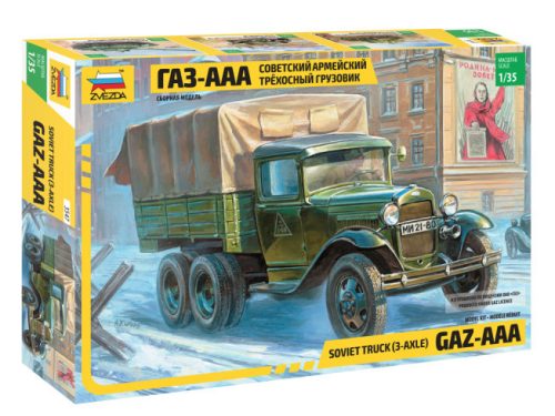 Zvezda - Gaz-Aaa Soviet Truck (3547)