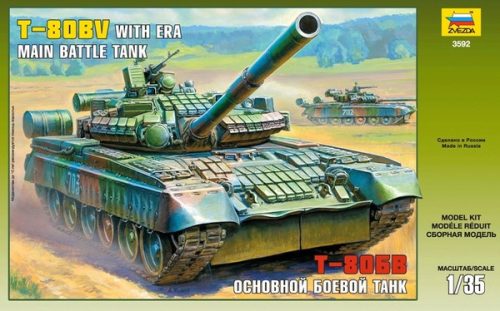 Zvezda - T-80BV Russian Main Battle Tank (3592)