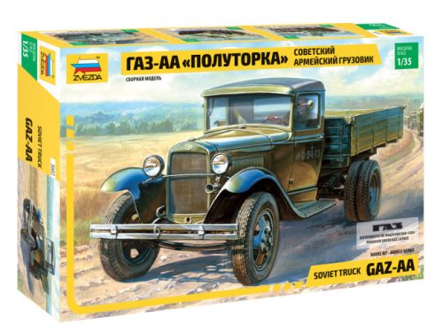 Zvezda - GAZ-AA Soviet Army 1,5 Ton Truck WWII 1:35 (3602)