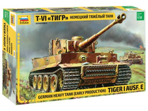 Zvezda - Tiger I Early /Kursk/ (3646)