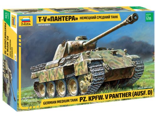 Zvezda - Military Panther Ausf. D. (3678)