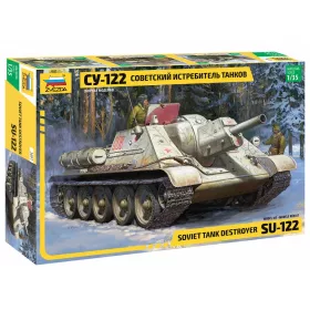 Zvezda - SU-122 Self Propelled Gun