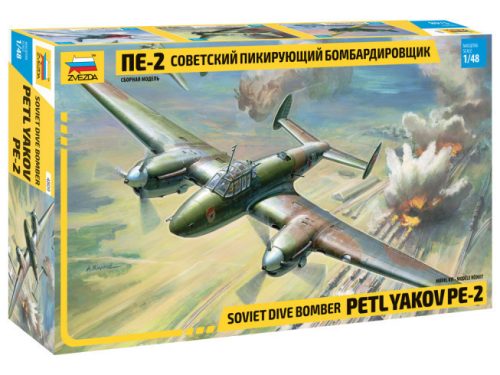 Zvezda - Petlyakov Pe-2 Airplane 1:48 (4809)