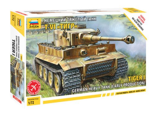 Zvezda - Tiger I German Tank (5002)