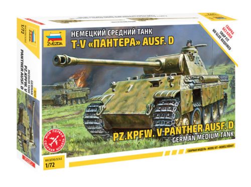 Zvezda - Panzerkampfw.V Panther Ausf.D (5010)