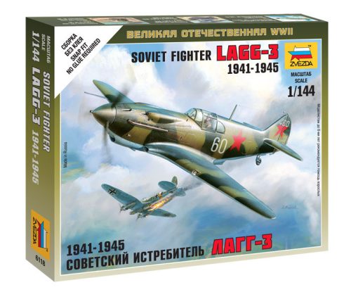 Zvezda - Soviet Fighter Lagg-3 /1941-1945/ 1:144 (6118)