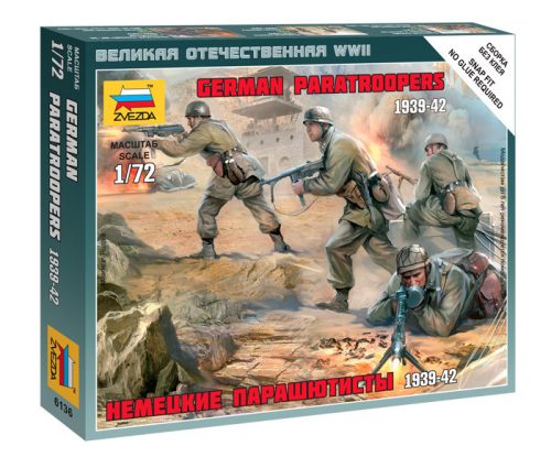 Zvezda - German Paratroopers /1939-1942/ (6136)