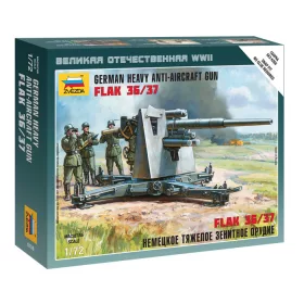 Zvezda - German 88 Mm Flak 1936/37 (6158)