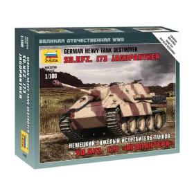   Zvezda - Sd.Kfz.173 Jagdpanther 1:100 (6183) harcjármű makett