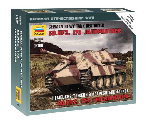 Zvezda - Sd.Kfz.173 Jagdpanther 1:100 (6183)