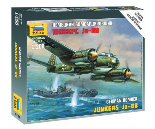 Zvezda - Ju-88 A4 1:200 (6186)