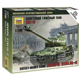 Zvezda - Is-2 Stalin Military Small Set 1:100 (6201)