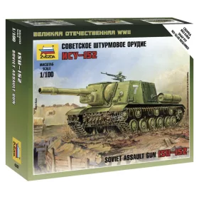 Zvezda - Soviet Self-Propelled Gun Isu-152 1:100 (6207)