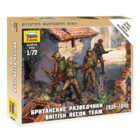 Zvezda - British Recon Team (6226) figura makett