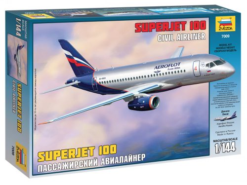 Zvezda - Sukhoi Superjet 100 1:144 (7009)