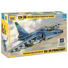   Zvezda - Sukhoi Su-39 Russian tank destroyer 1/72 repülő makett
