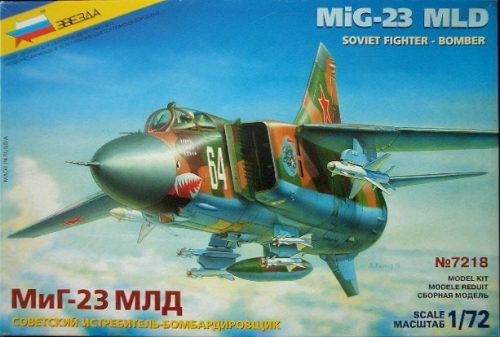 Zvezda - MiG-23 MLD 'Flogger-K' (7218)