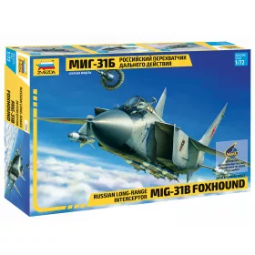 Zvezda - MIG-31B (re-release) repülő makett