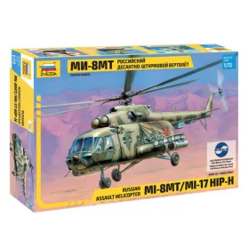 Zvezda - Mil Mi-17  Hip-H  (7253) helikopter makett