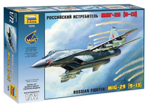 Zvezda - MiG-29C (9-13) Airlanes 1:72 (7278)