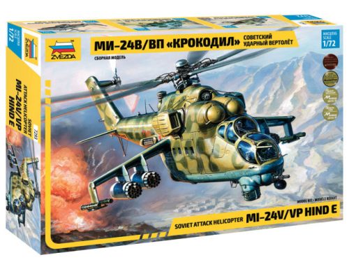 Zvezda - Mil Mi-24V Hind C (7293)