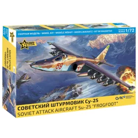   Zvezda - Soviet attack aircraft Sukhoi Su-25 "FROGFOOT" repülő makett