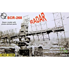 ZZ Modell - SCR-268 radar harcjármű makett
