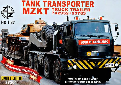 ZZ Modell - Volat MZKT Tank Transporter,Limited Edit Edition